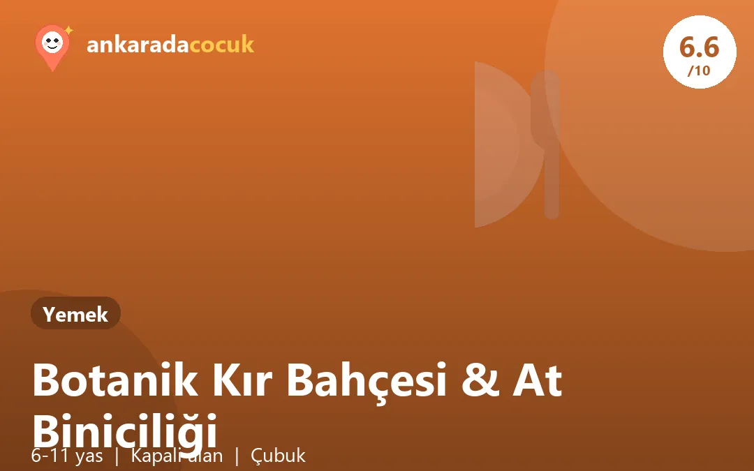 Botanik Kır Bahçesi & At Biniciliği
